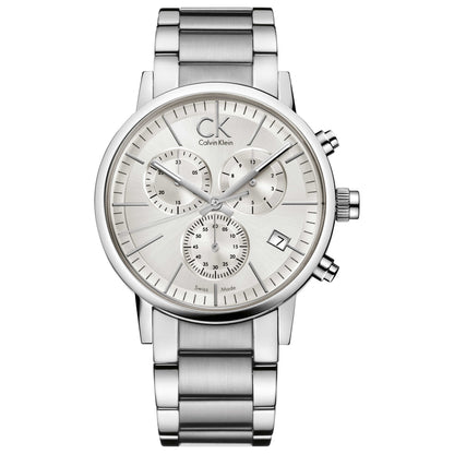 Front view of Calvin Klein Post-Minimal Men's Swiss Quartz (Battery-Powered) Watch K7627126