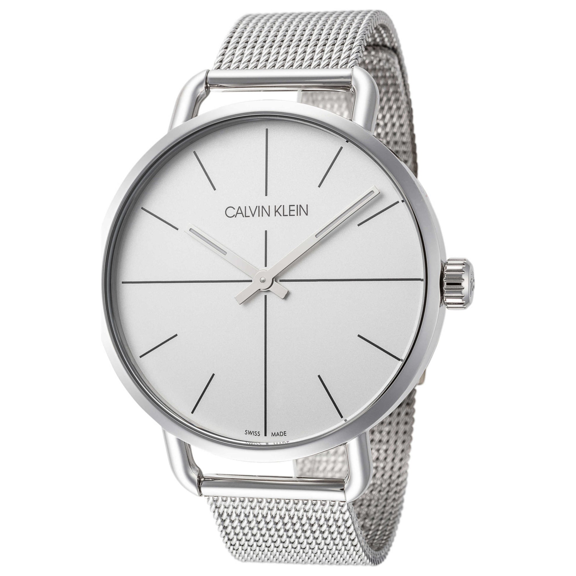 Front view of Calvin Klein Even Men's Quartz Watch K7B21126