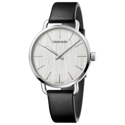 Front view of Calvin Klein Even Men's Quartz Watch K7B211C6