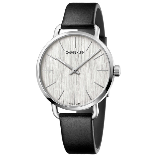 Front view of Calvin Klein Even Men's Quartz Watch K7B211C6
