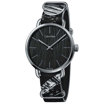 Front view of Calvin Klein Even Men's Swiss Quartz (Battery-Powered) Watch K7B211L1