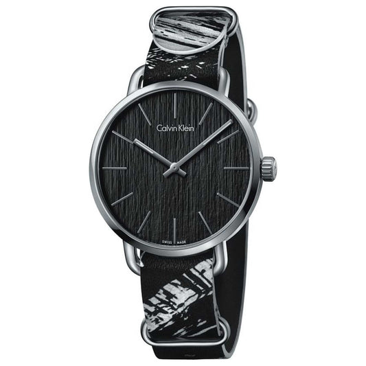 Front view of Calvin Klein Even Men's Swiss Quartz (Battery-Powered) Watch K7B211L1