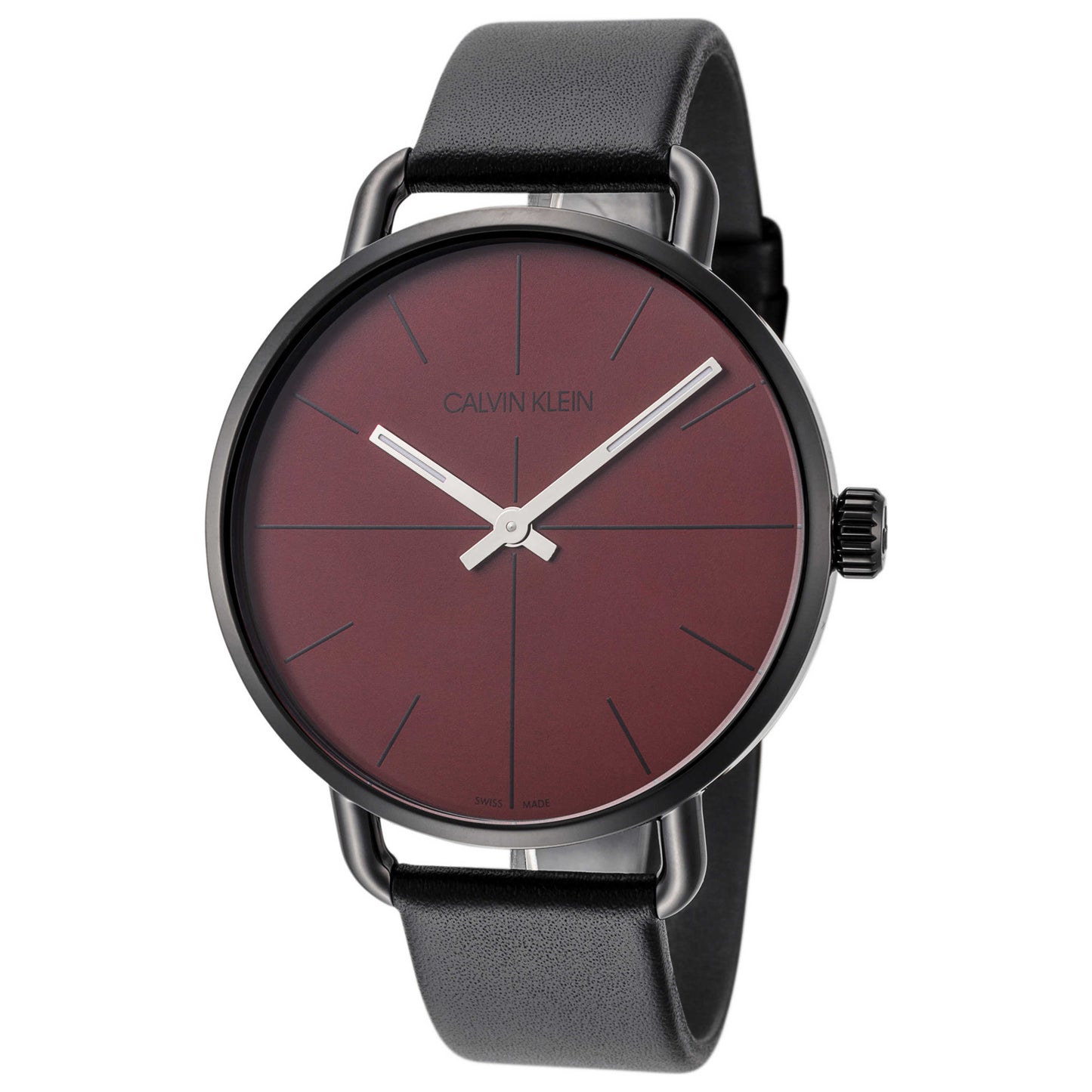 Front view of Calvin Klein Even Men's Quartz Watch K7B214CP