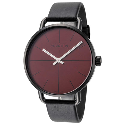 Front view of Calvin Klein Even Men's Quartz Watch K7B214CP