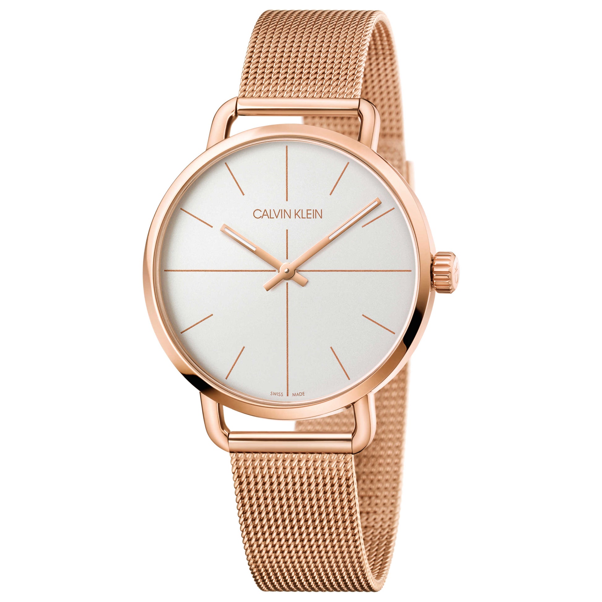 Front view of Calvin Klein Even Men's Quartz Watch K7B21626