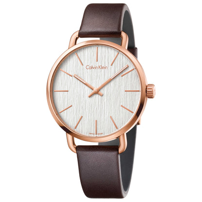 Front view of Calvin Klein Even Men's Quartz Watch K7B216G6