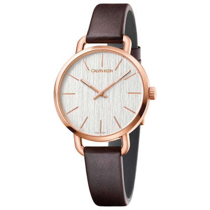 Front view of Calvin Klein Even Women's Quartz Watch K7B236G6