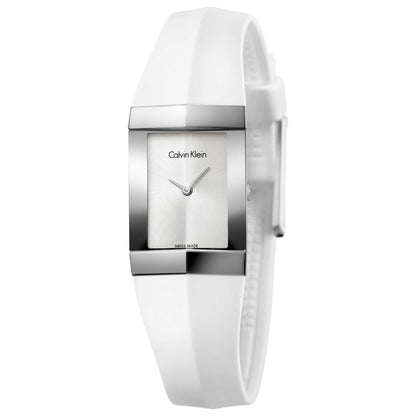 Front view of Calvin Klein Shape Women's Swiss Quartz (Battery-Powered) Watch K7C231K6