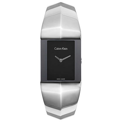 Front view of Calvin Klein Shape Women's Swiss Quartz (Battery-Powered) Watch K7C2M111