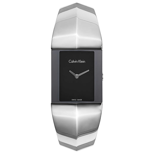 Front view of Calvin Klein Shape Women's Swiss Quartz (Battery-Powered) Watch K7C2M111