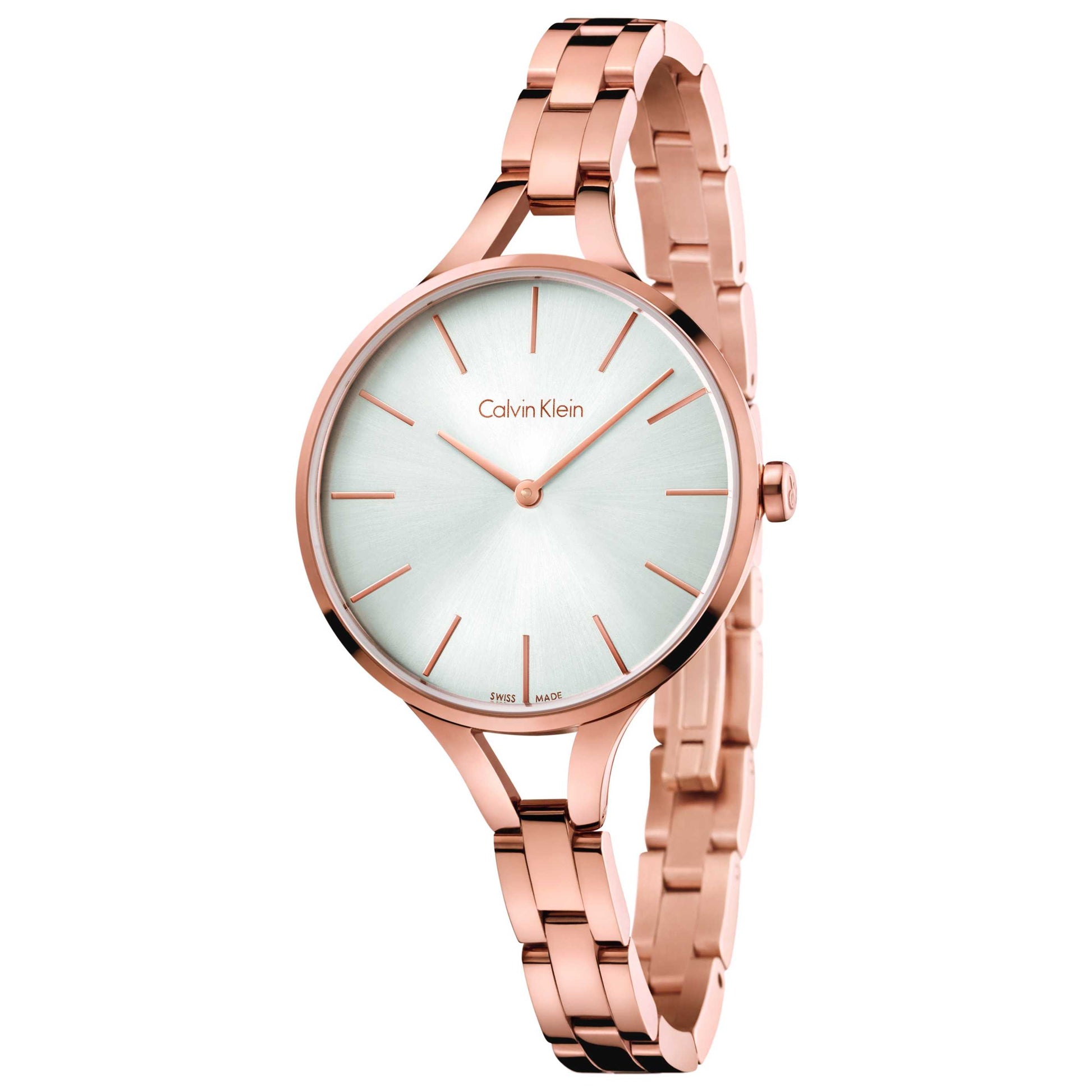 Front view of Calvin Klein Graphic Women's Quartz Watch K7E23646