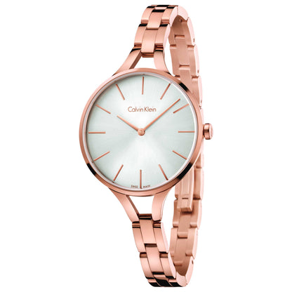 Front view of Calvin Klein Graphic Women's Quartz Watch K7E23646