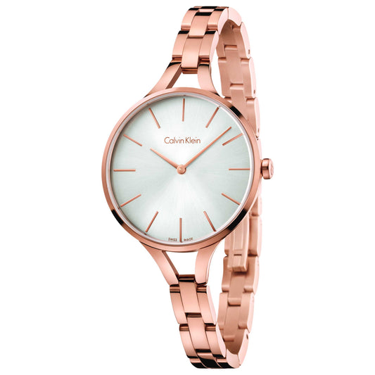 Front view of Calvin Klein Graphic Women's Quartz Watch K7E23646