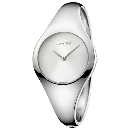 Front view of Calvin Klein Bare Women's Swiss Quartz (Battery-Powered) Watch K7G2M116