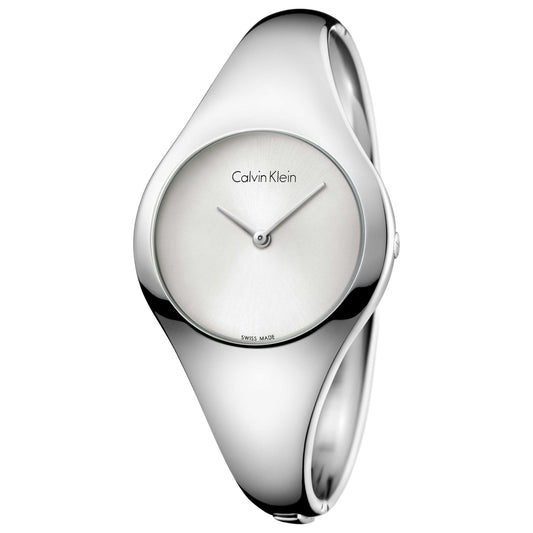 Front view of Calvin Klein Bare Women's Swiss Quartz (Battery-Powered) Watch K7G2M116