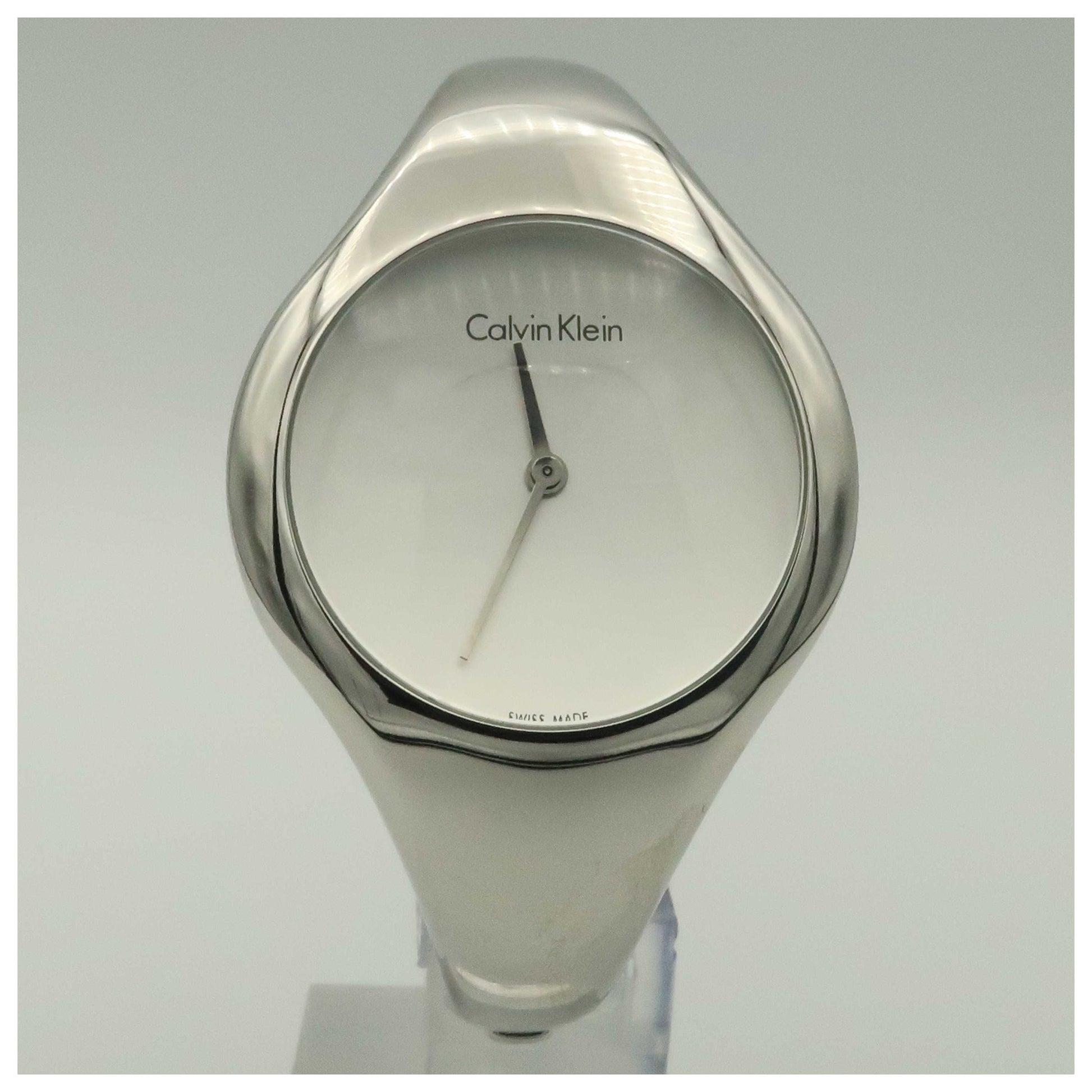 Front view of Calvin Klein Bare Women's Swiss Quartz (Battery-Powered) Watch K7G2S116-SDV