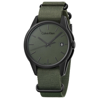 Front view of Calvin Klein Tone Men's Swiss Quartz (Battery-Powered) Watch K7K514WL