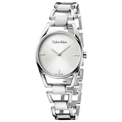 Front view of Calvin Klein Dainty Women's Quartz Watch K7L2314T