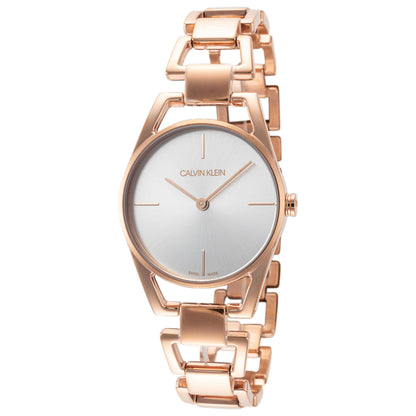 Front view of Calvin Klein Dainty Women's Quartz Watch K7L23646