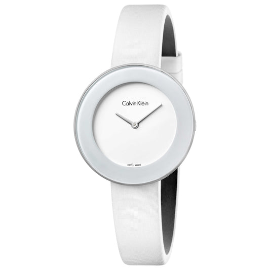 Front view of Calvin Klein Chic Women's Quartz Watch K7N23TK2