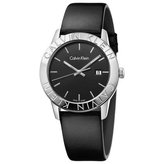 Front view of Calvin Klein Steady Men's Quartz Watch K7Q211C1