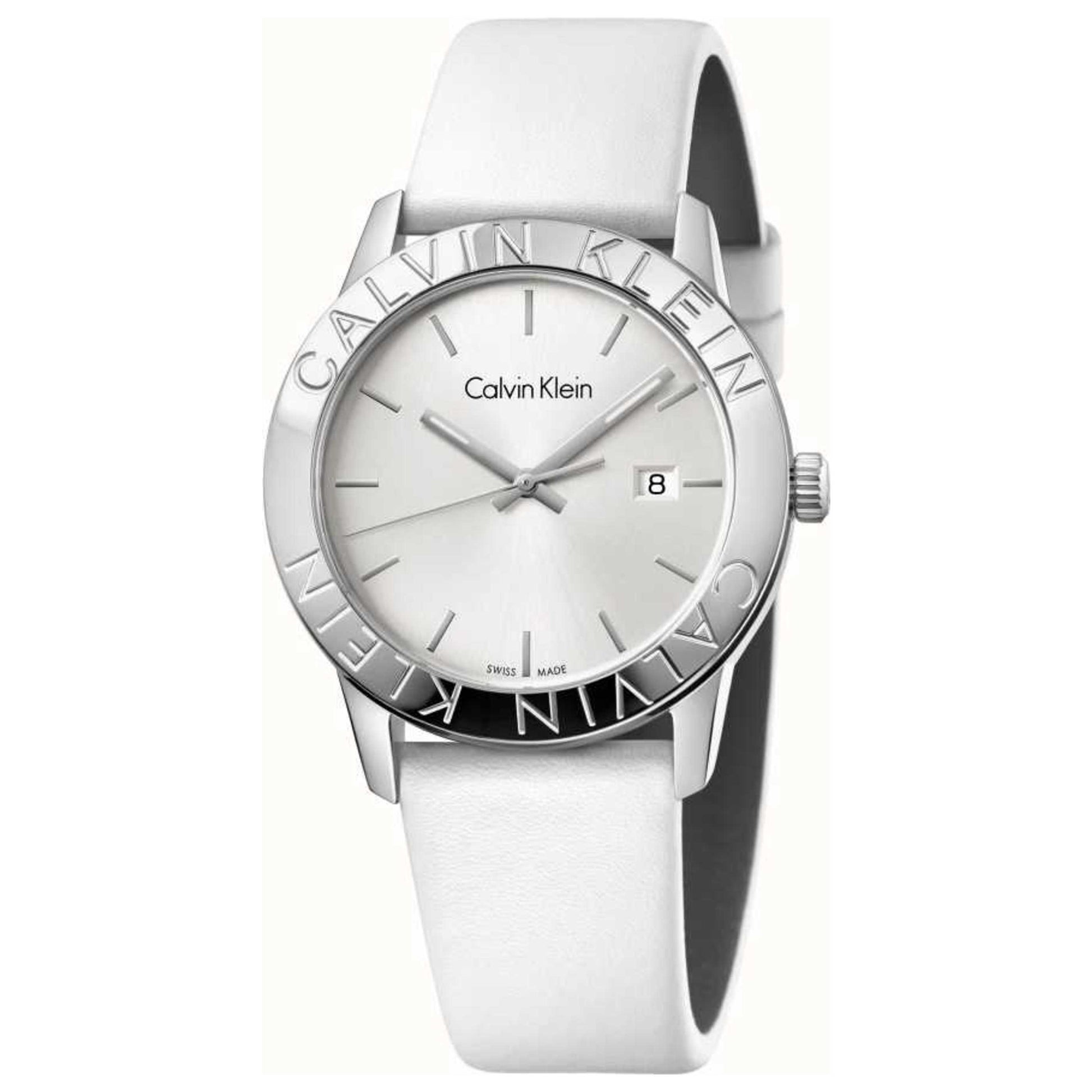 Front view of Calvin Klein Steady Women's Swiss Quartz (Battery-Powered) Watch K7Q211L6