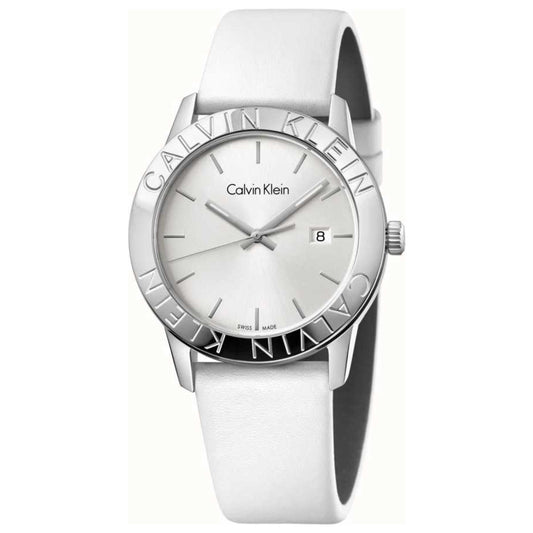 Front view of Calvin Klein Steady Women's Swiss Quartz (Battery-Powered) Watch K7Q211L6