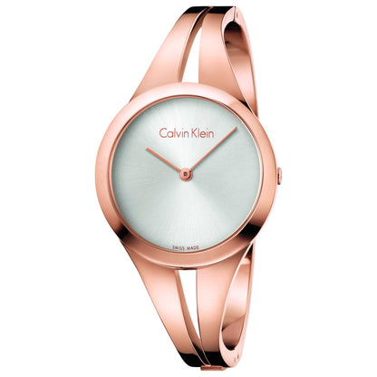 Front view of Calvin Klein Addict Women's Swiss Quartz (Battery-Powered) Watch K7W2S616