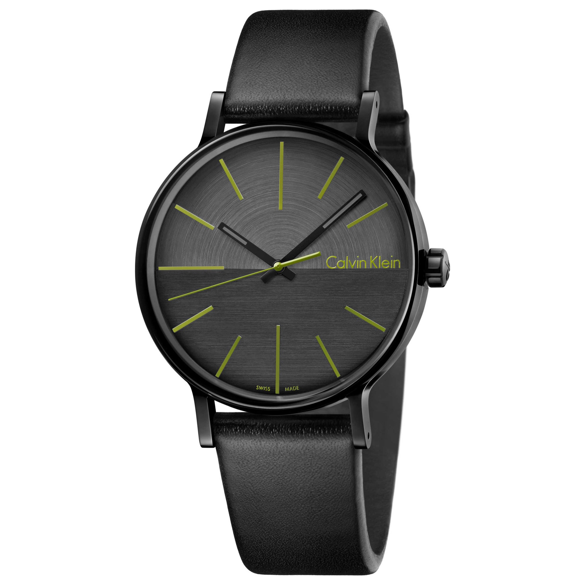 Front view of Calvin Klein Boost Men's Swiss Quartz (Battery-Powered) Watch K7Y214CL