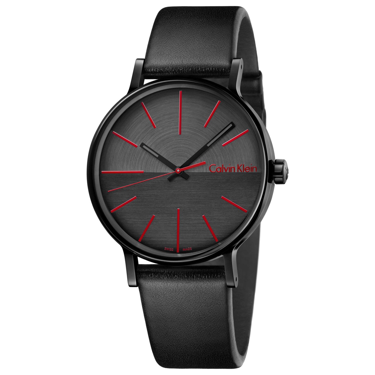 Front view of Calvin Klein Boost Men's Swiss Quartz (Battery-Powered) Watch K7Y214CY