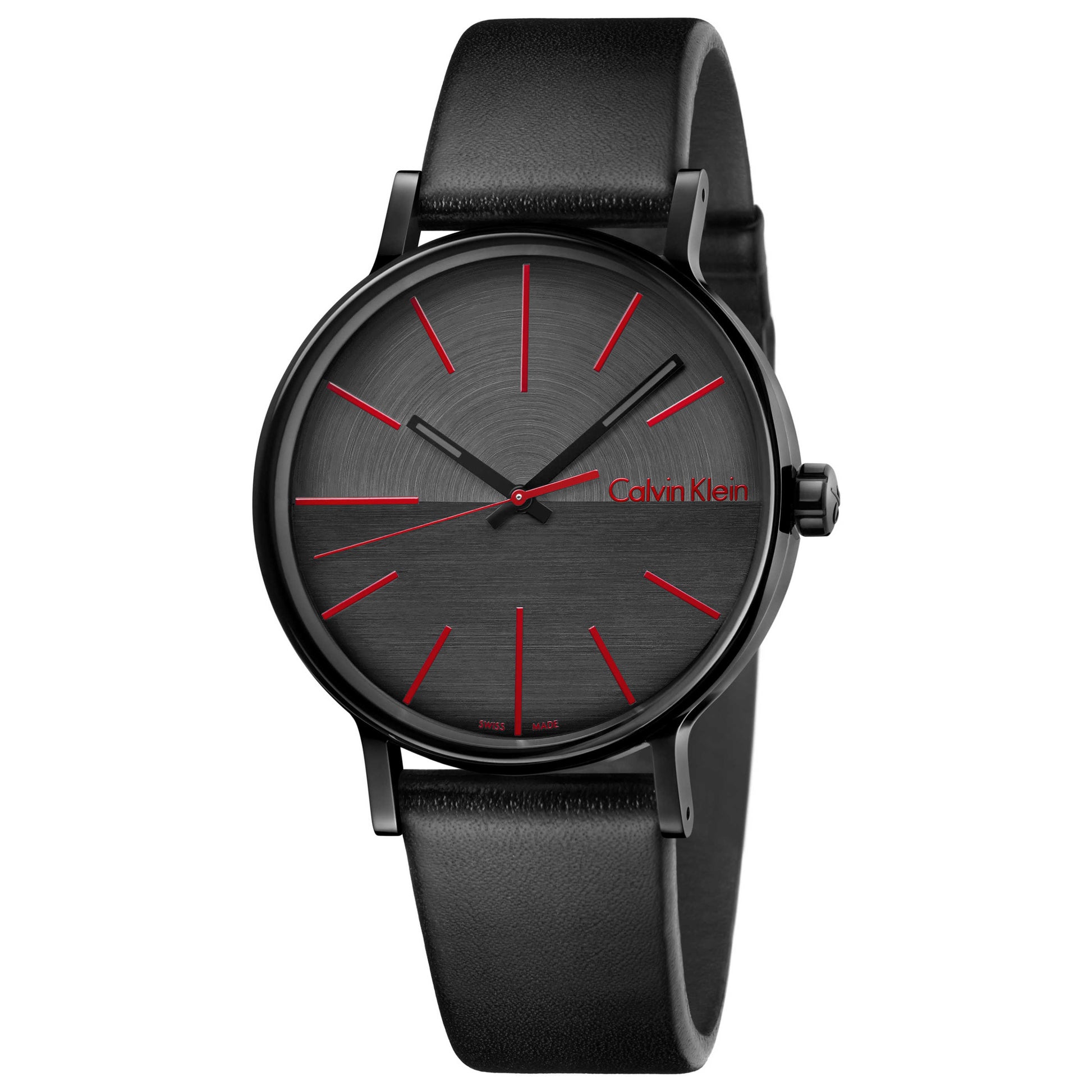 Front view of Calvin Klein Boost Men's Swiss Quartz (Battery-Powered) Watch K7Y214CY