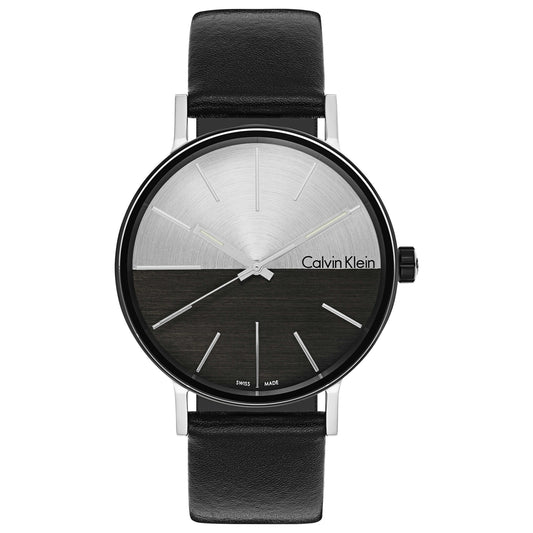 Front view of Calvin Klein Boost Men's Swiss Quartz (Battery-Powered) Watch K7Y21CCX