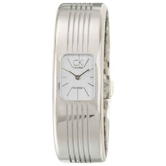 Front view of Calvin Klein Fractal Women's Quartz Watch K8122120