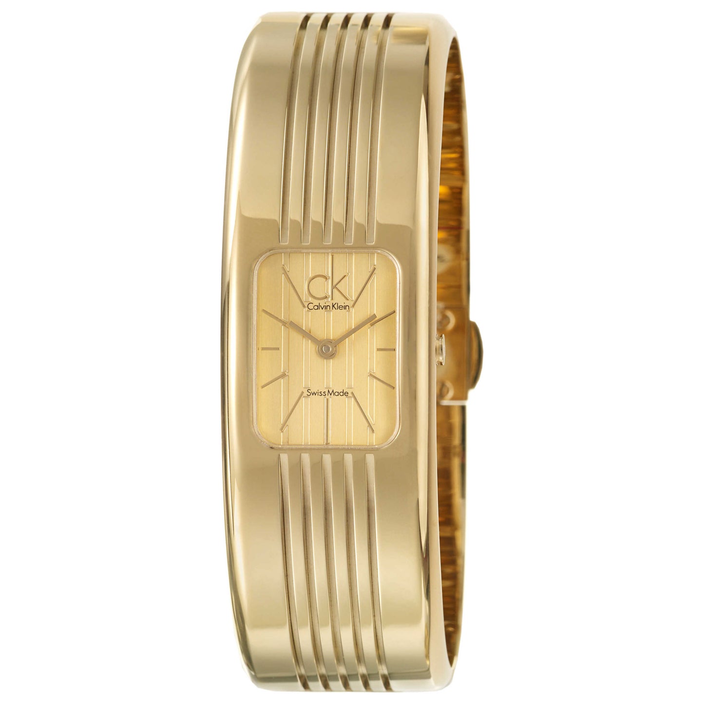 Front view of Calvin Klein Fractal Women's Swiss Quartz (Battery-Powered) Watch K8122209