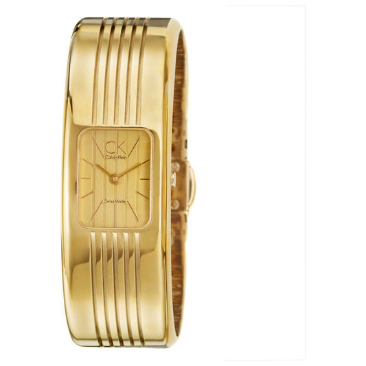 Front view of Calvin Klein Fractal Women's Swiss Quartz (Battery-Powered) Watch K8123209