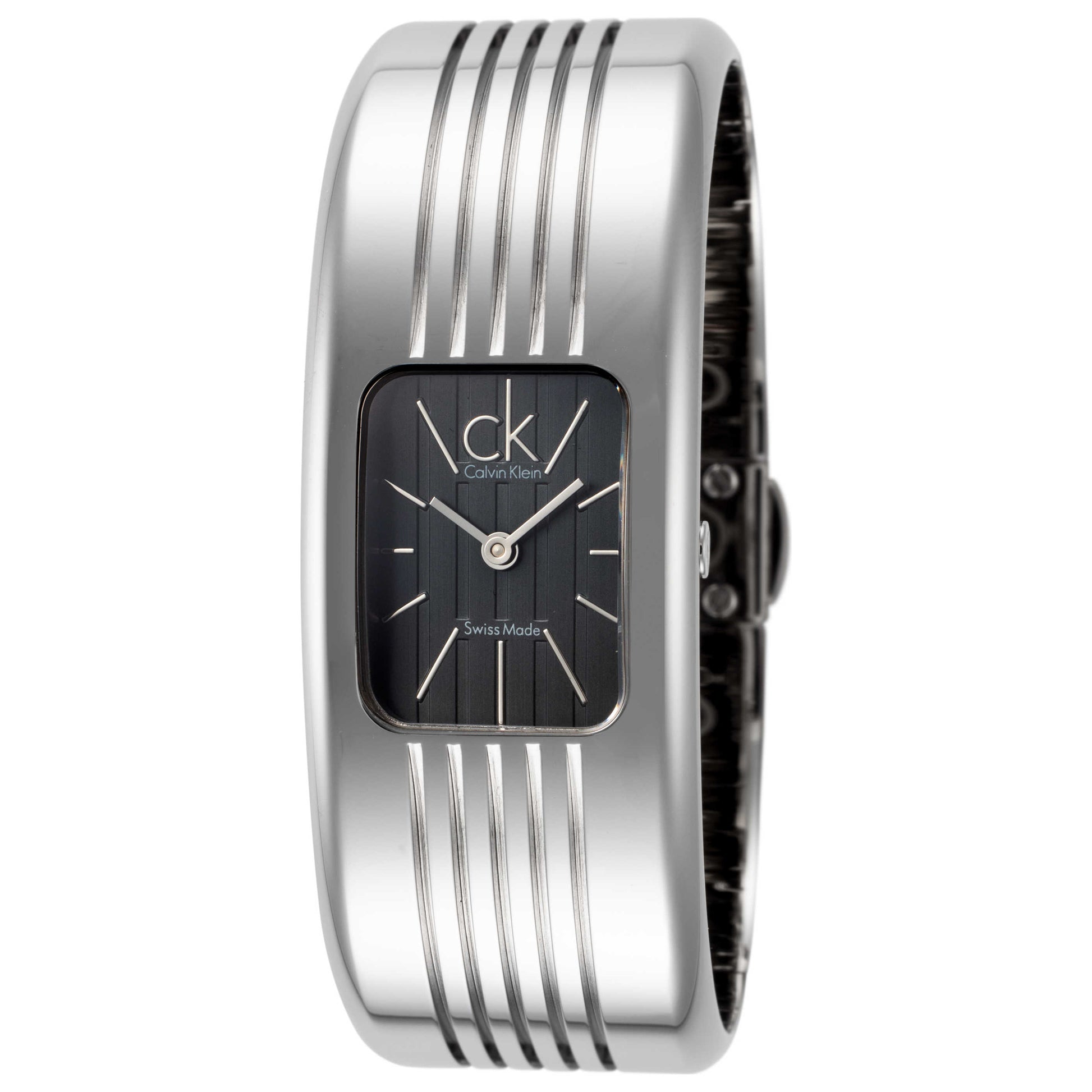Front view of Calvin Klein Fractal Women's Quartz Watch K8124107