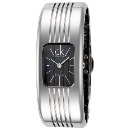 Front view of Calvin Klein Fractal Women's Quartz Watch K8124107