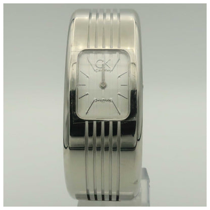 Front view of Calvin Klein Fractal Women's Swiss Quartz (Battery-Powered) Watch K8124120-PO