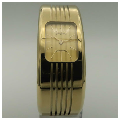 Front view of Calvin Klein Fractal Women's Swiss Quartz (Battery-Powered) Watch K8124209-PO