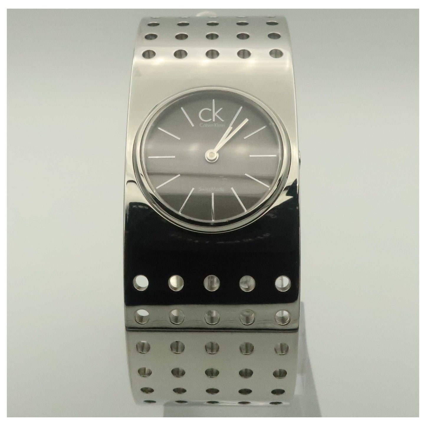 Front view of Calvin Klein Grid Women's Swiss Quartz (Battery-Powered) Watch K8322107-SD