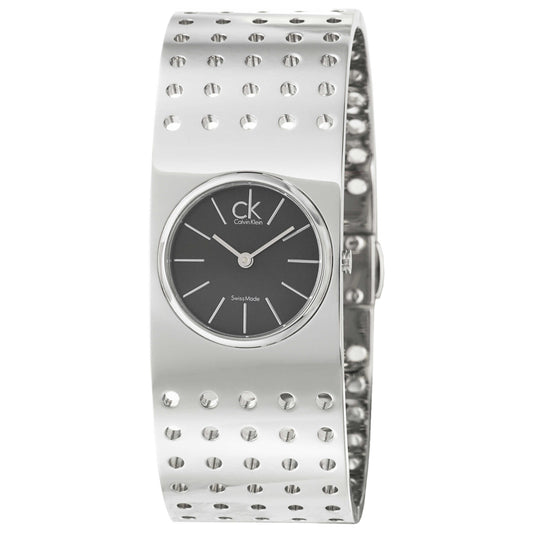 Front view of Calvin Klein Grid Women's Quartz Watch K8322107