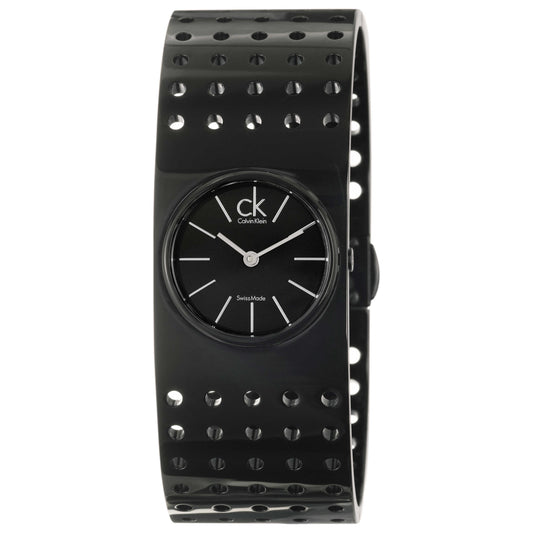 Front view of Calvin Klein Grid Women's Swiss Quartz (Battery-Powered) Watch K8322302