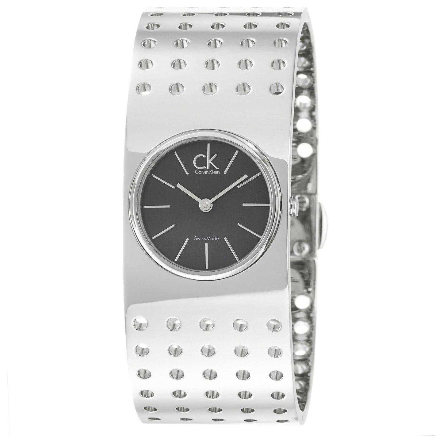 Front view of Calvin Klein Grid Women's Quartz Watch K8323107
