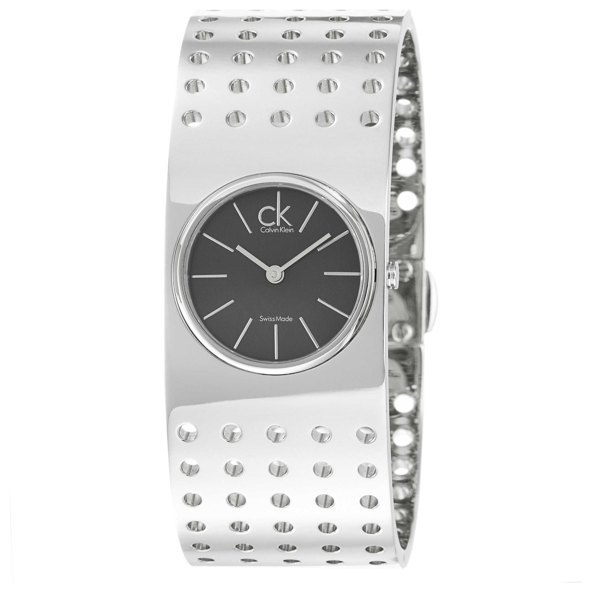Front view of Calvin Klein Grid Women's Quartz Watch K8323107