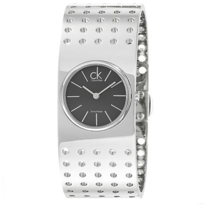Front view of Calvin Klein Grid Women's Quartz Watch K8323107