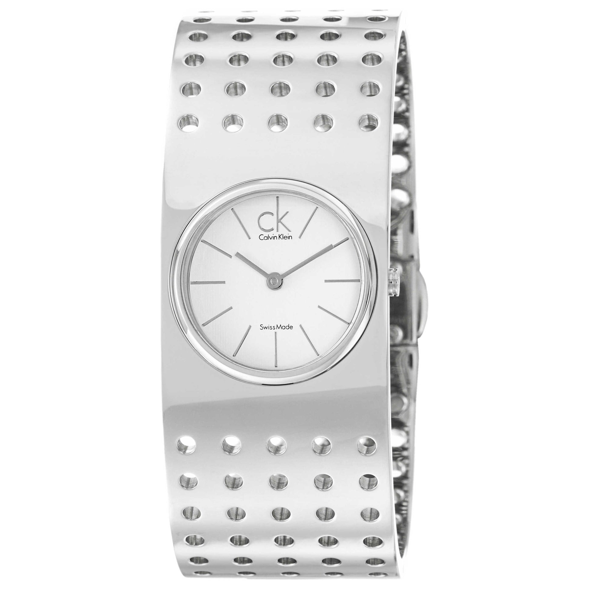 Front view of Calvin Klein Grid Women's Swiss Quartz (Battery-Powered) Watch K8323120