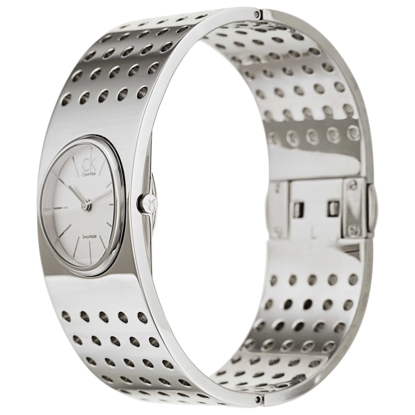 Calvin Klein Grid Women's Swiss Quartz (Battery-Powered) Watch K8323120 - Image #4