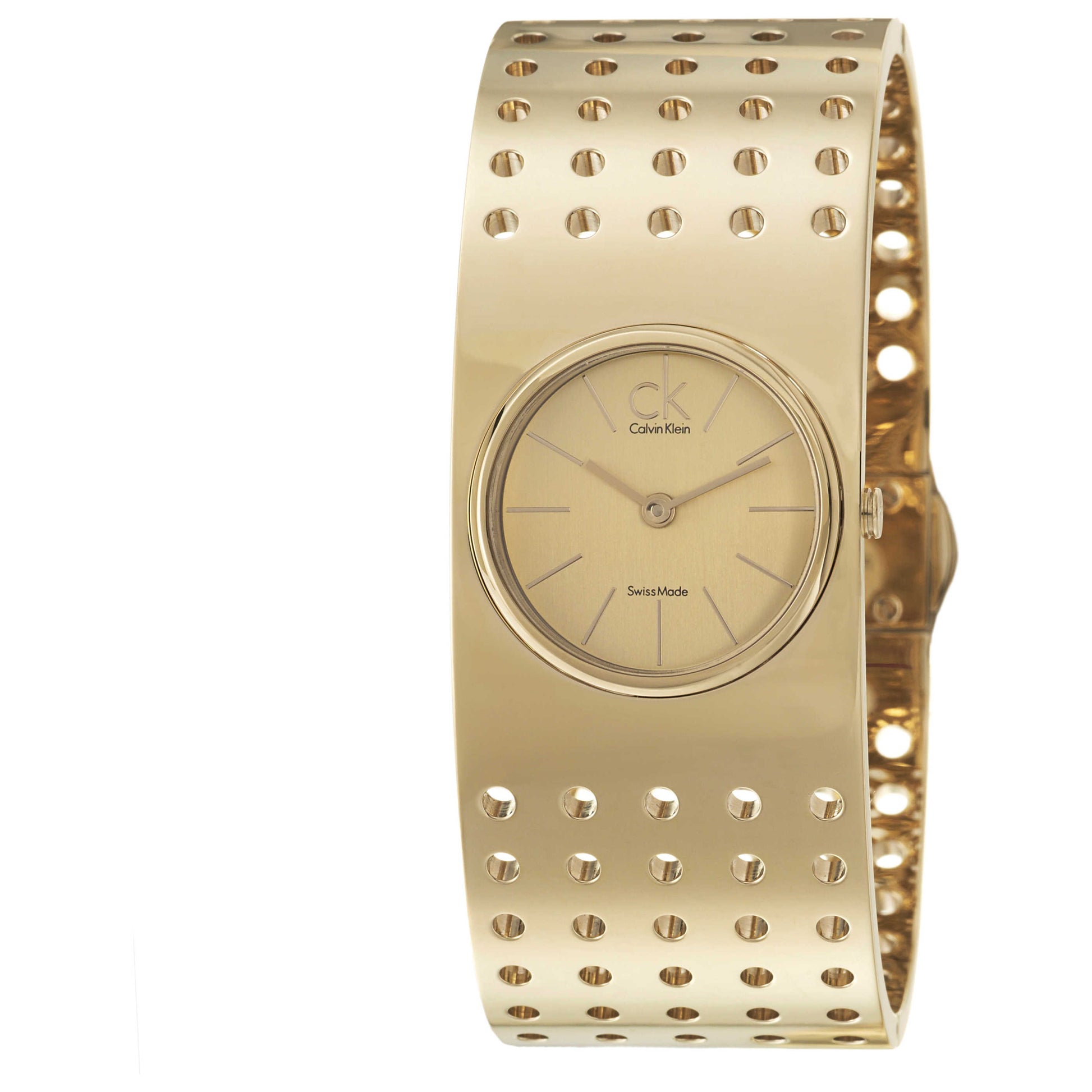 Front view of Calvin Klein Grid Women's Swiss Quartz (Battery-Powered) Watch K8323209