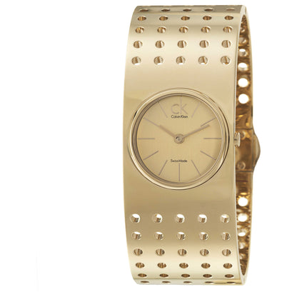 Front view of Calvin Klein Grid Women's Swiss Quartz (Battery-Powered) Watch K8323209