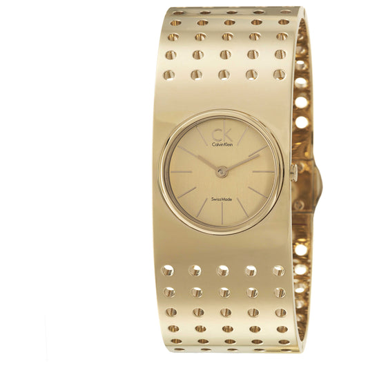 Front view of Calvin Klein Grid Women's Swiss Quartz (Battery-Powered) Watch K8323209